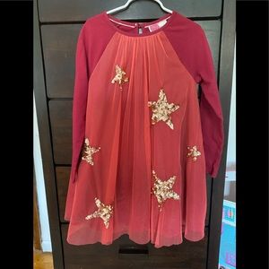 Red Boden girls dress